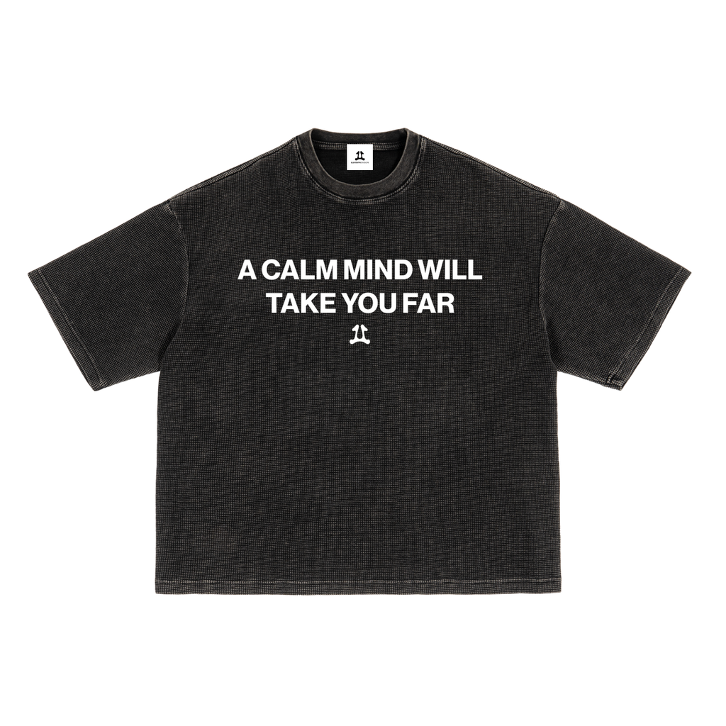 ‘Calm Mind’ Waffle Thermal T-Shirt